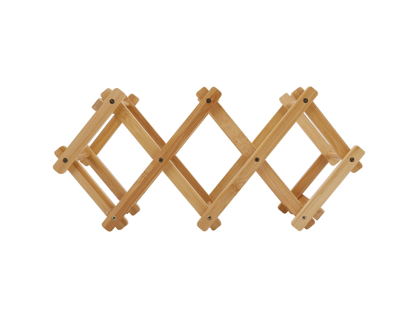 Bamboo Foldable Wine Bottle Rack