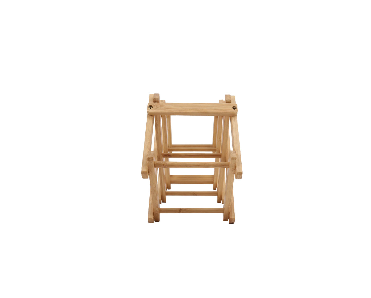Bamboo Foldable Wine Bottle Rack