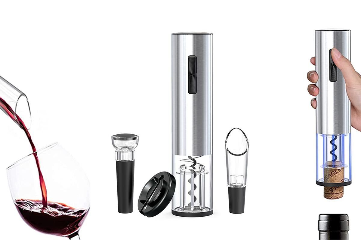 Electric Wine Bottle Opener Kit Wine Bottle Corkscrew Set