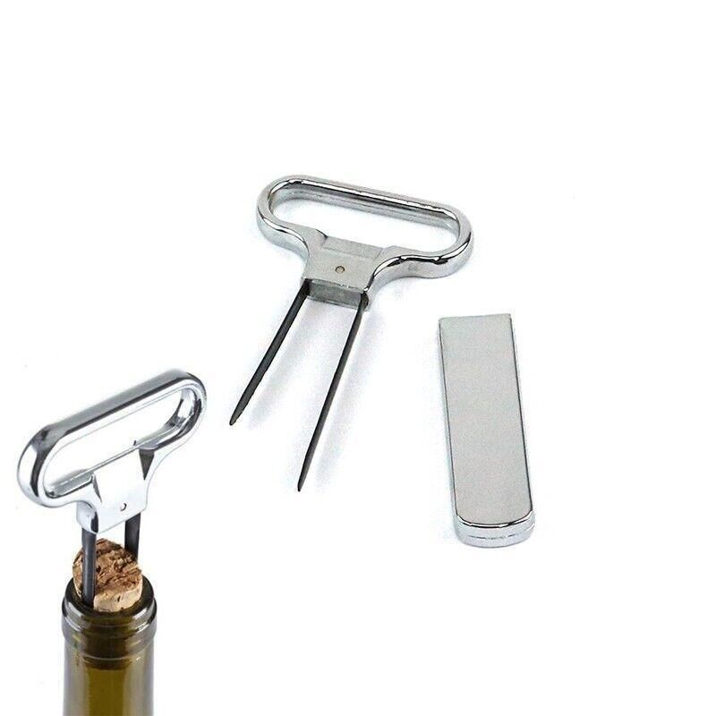 Stainless Steel Wine Cork Puller Opener for Fragile or Damaged Corks