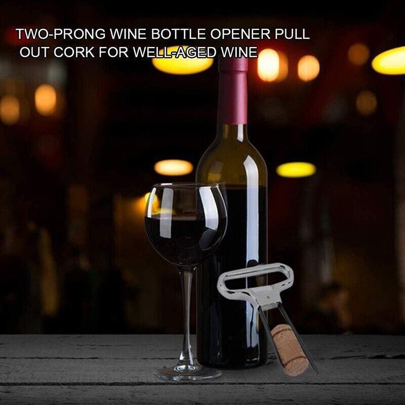Stainless Steel Wine Cork Puller Opener for Fragile or Damaged Corks